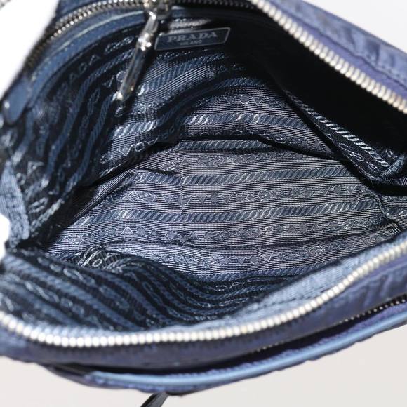 PRADA Shoulder Bag Nylon Navy Auth ac2599 - Picture 10 of 16